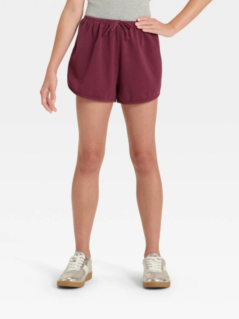 Girls'‎ Knit Pull-on Shorts - Art Class™ Maroon XXL
